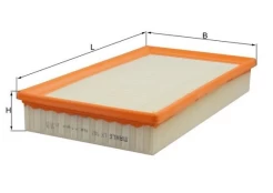 Oro filtras MAHLE LX942 kaina