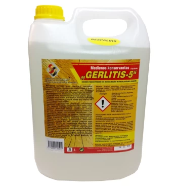 Medienos impregnantas GERLITIS PLIUS bespalvis 5 l