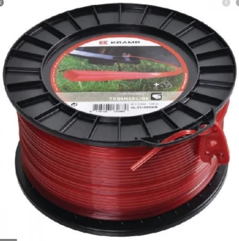 Valas trimerio raudonas kvadratinis NL24343SKR 2,4mm 343m