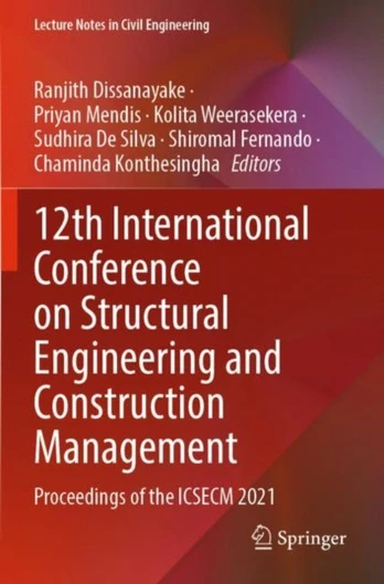 12th International Conference on Structural Engineering and Construction Management - Minkštas viršelis