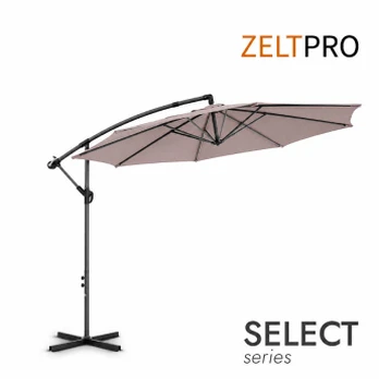 Dideli skėčiai nuo saulės Select Taupe