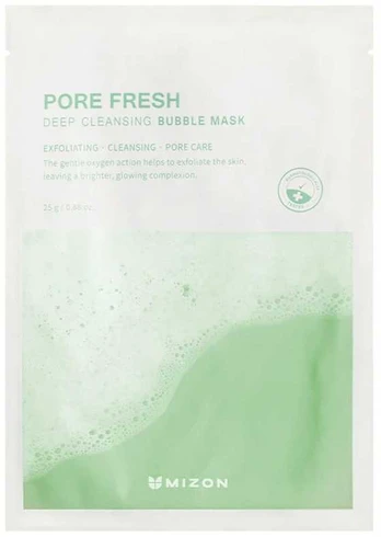 Mizon Pore Fresh Deep Cleansing Bubble Mask 25 g