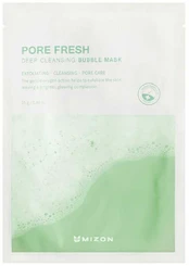 Mizon Pore Fresh Deep Cleansing Bubble Mask 25 g kaina