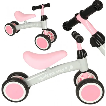 Paspiriamas triratukas TRIKE-FIX (rožinis)