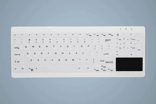 CHERRY AKTIVE KEY Hygiene Compact Ultraflat Touchpad Keyboar
