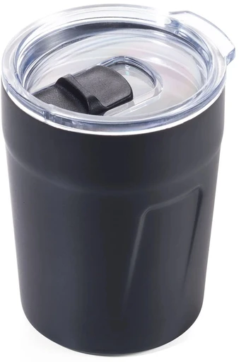Termopuodelis Troika Espresso Doppio, 0.16 l, juoda