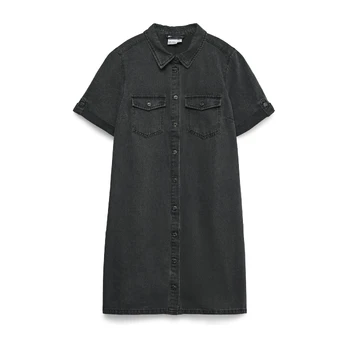 Mini suknelė moterims, Juoda, Jennie denim