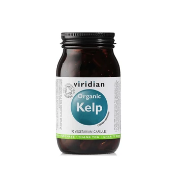 VIRIDIAN kapsulės ORGANIC KELP 600 mg N90