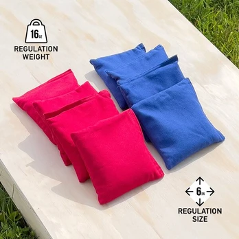 Cornhole maišelių komplektas (oficialaus dydžio)