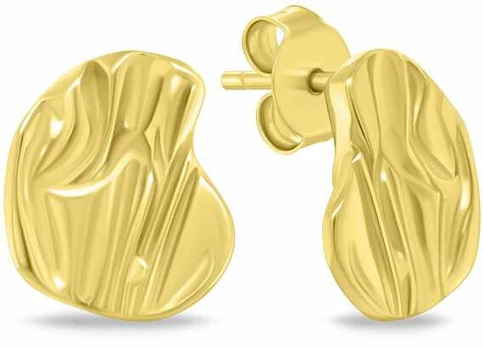Brilio Silver Modern auksinis-plated earrings EA1217Y