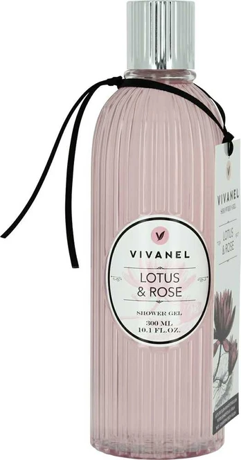 Newcos VIVANEL dušo želė Lotus & Rose, 300 ml