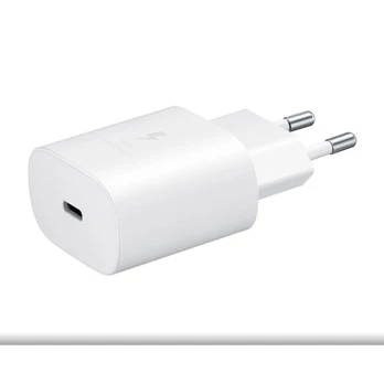 [Užsakomoji prekė] Įkroviklis de Priza Type-C, 25W, 3A - Samsung (EP-TA800EWE) - Baltas