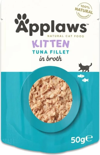 Applaws - Kitten Tuna Fillet in Broth - 50g