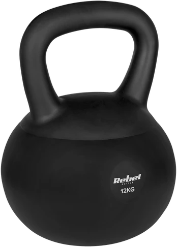 Soft Kettlebell miękki winylowy 12kg REBEL ACTIVE