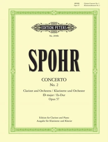 Clarinet Concerto No. 2 in E flat minor Op.57