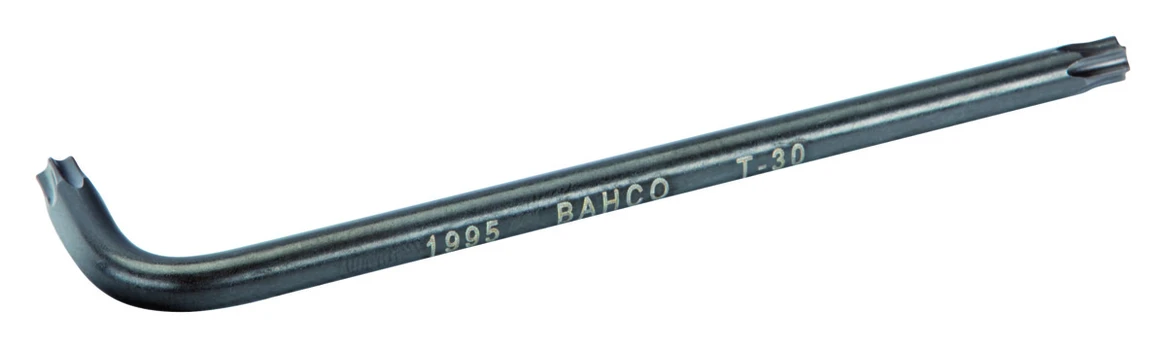 Black offset keys for Torx® screws T30