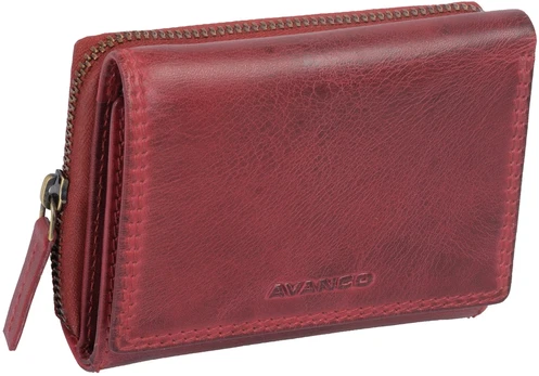 Piniginė moterims AVANCO 384-38-03 RFID - Vyšninė