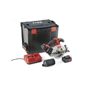 Akumuliatorinis diskinis pjūklas FLEX CS 62 18.0-EC/5.0 Set, 18 V kaina