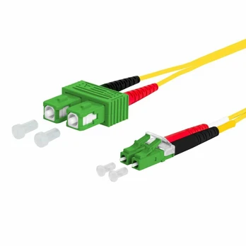 METZ CONNECT OpDAT jungties kabelis, SC-D APC/LC-D APC OS2, 2 m