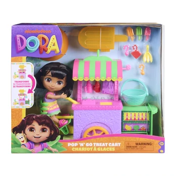 DORA THE EXPLORER Rinkinys „Saldumynų vežimėlis“