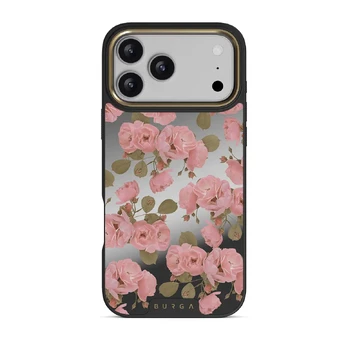 Desert Rose - iPhone 17 Pro Max Case, Elite Mirror (MagSafe) / Gold