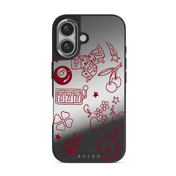 Manifesting - iPhone 16 Case, Elite Mirror Dark (MagSafe) / Silver