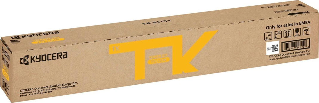 Kyocera TK-8375Y (1T02XDANL0), Geltona kasetė