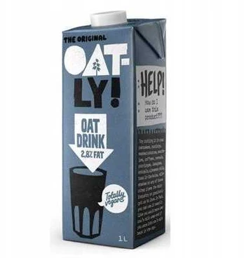 Unigra Oatly - avižinis gėrimas be glitimo, 1 l