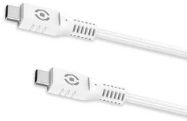 Kabelis USB C Celly USBCUSBCWH Balta 1 m