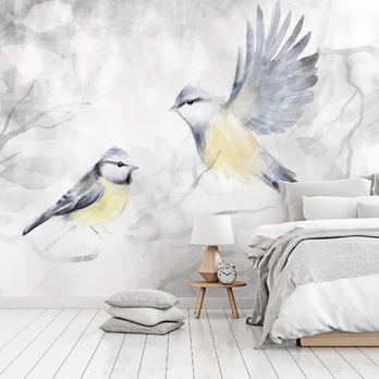 Fototapetas Artgeist Watercolor Tit, 100 cm x 70 cm