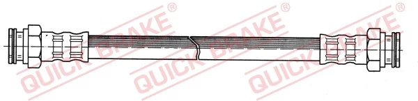 QUICK BRAKE QB27.047 Brake hose