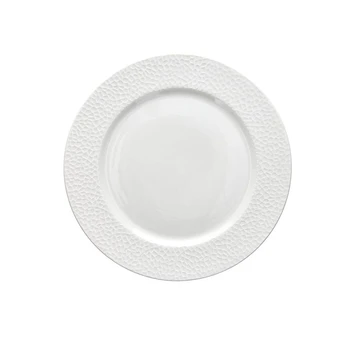 Lėkštė GOLF, balta, Ø19 cm.