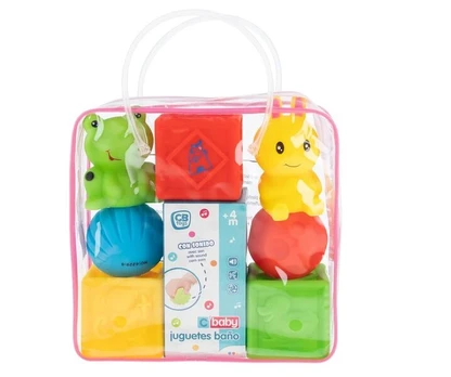 COLORBABY vonios žaislai, 7 vnt.