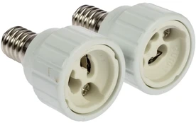 Nordic Quality Adapteris E14 to GU10, 2pcs