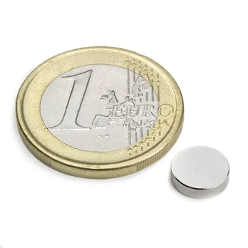 Magnetas Ø8x2mm NdFeB N45