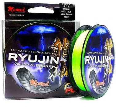 Valas pintas MOMOI Ryujin 150 m 0.12 mm