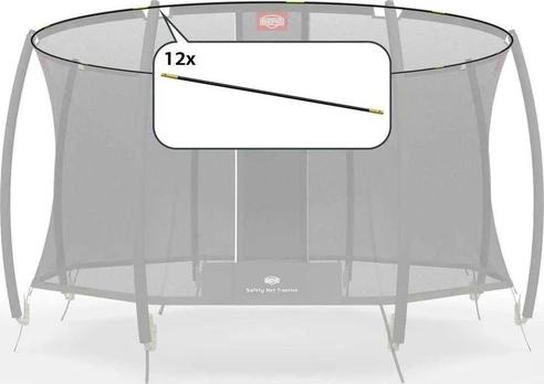 Berg Safety Net T-series - Tent tubes 380 (12,5ft)