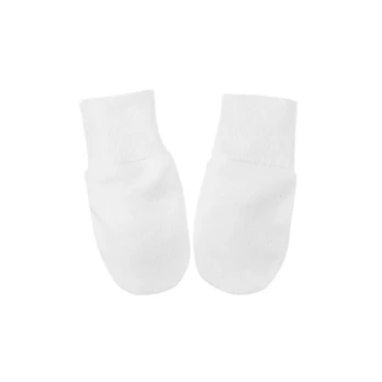 EWA 906144 Pirštinės iš baltos medvilnės