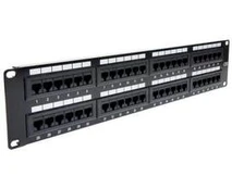 Komutacinė panelė 19\' 2U UTP 48 prievadai, 5e cat