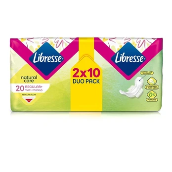 Higieniniai paketai LIBRESSE NATURAL, 20 vnt.