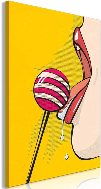 Artgeist Paveikslas - Sweet Lollipop (1 Part) Vertical