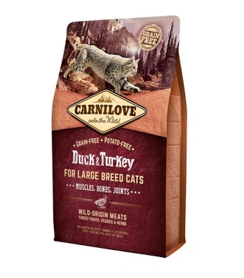 Carni Love Duck & Turkey Large Breed Cats