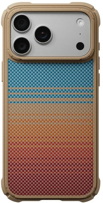 Dėklas Case PITAKA Cairn Case California Dream 01 for iPhone 18 Pro Max / 17 Pro Max sunset