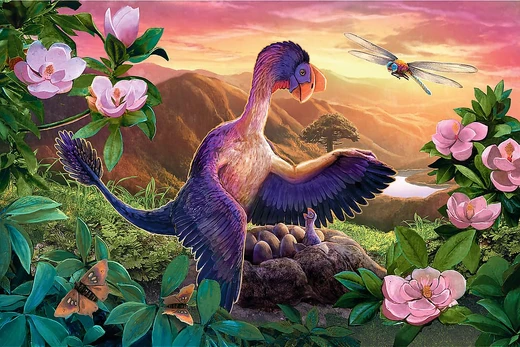 TREFL 54 det. mini dėlionė „Dinozaurai“
