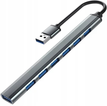 Novaza Tech Daugiafunkcinis Usb šakotuvas su 7x Usb 2.0 3.0 prievadais