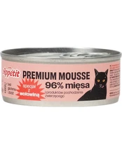 COMFY APPETIT PREMIUM Putos su jautiena katėms 85 g kaina
