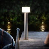 Philips LED grindų lempa Otis UE, nerūdijantis plienas, IP44