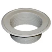 Spiroflex baltas 100 mm ventiliacijos rozetė