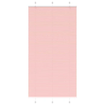 Rožinė klostuota roleta 105x200 cm Audinio plotis 104,4 cm