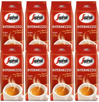 SEGAFREDO Intermezzo kohvioad 8 x 1kg